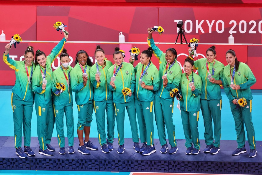Seleção de vôlei

Seleção feminina de vôlei na final dos Jogos Olímpicos de Tóquio contra os Estados Unidos.

 

Local: Ariake Arena Data: 08/08/2021

 

Crédito obrigatório:

Foto: Br