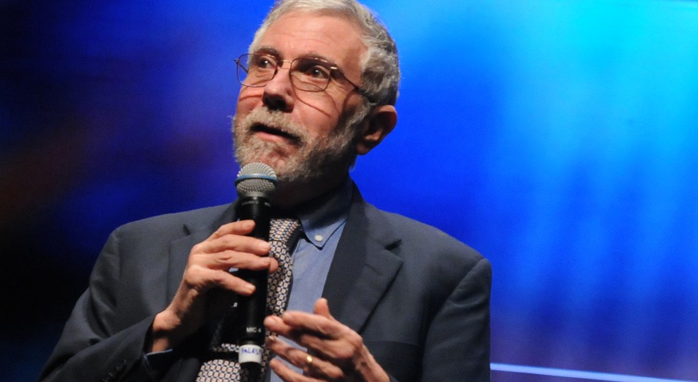 Paul Krugman,Prêmio Nobel de Economia em 2008 — Foto: Silvia Costanti/Valor
