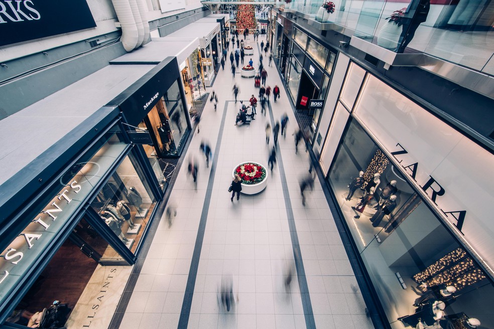 Shopping center — Foto: Burst/Pexels