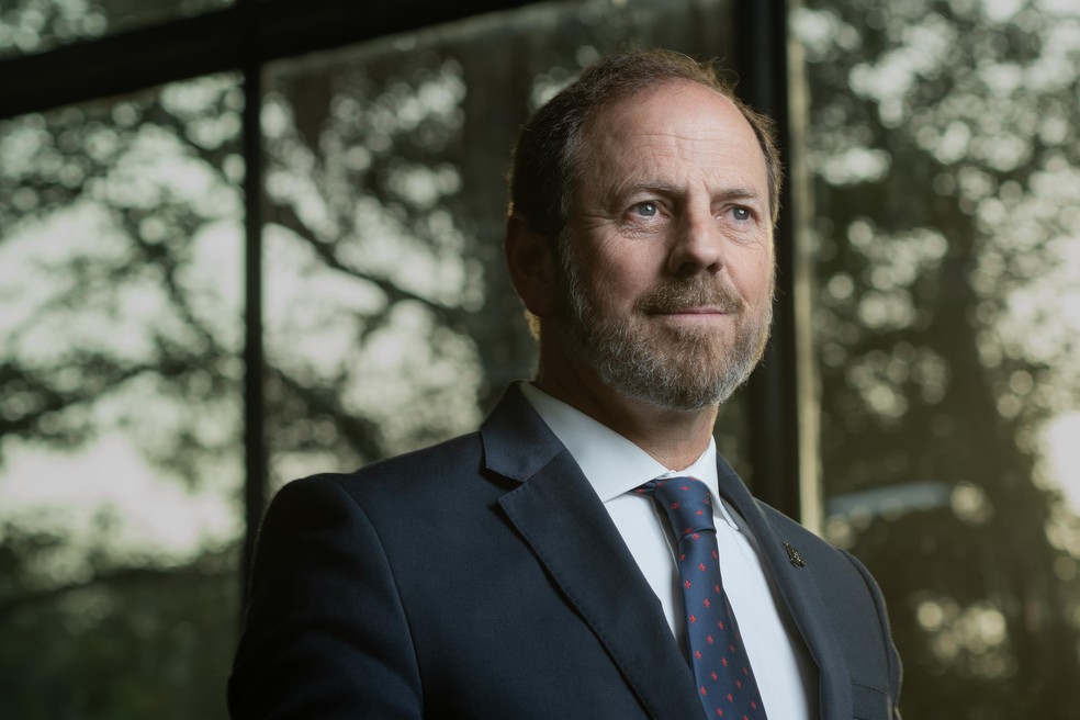 Frederico Falcão, da ViniPortugal: até 2030, 40% das vinícolas portuguesas devem ter certificação de sustentabilidade — Foto: Rogerio Vieira/Valor