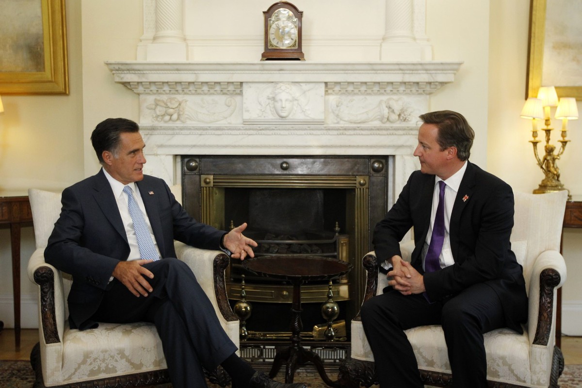 Premiê britânico responde às críticas de Mitt Romney sobre a Olimpíada ...