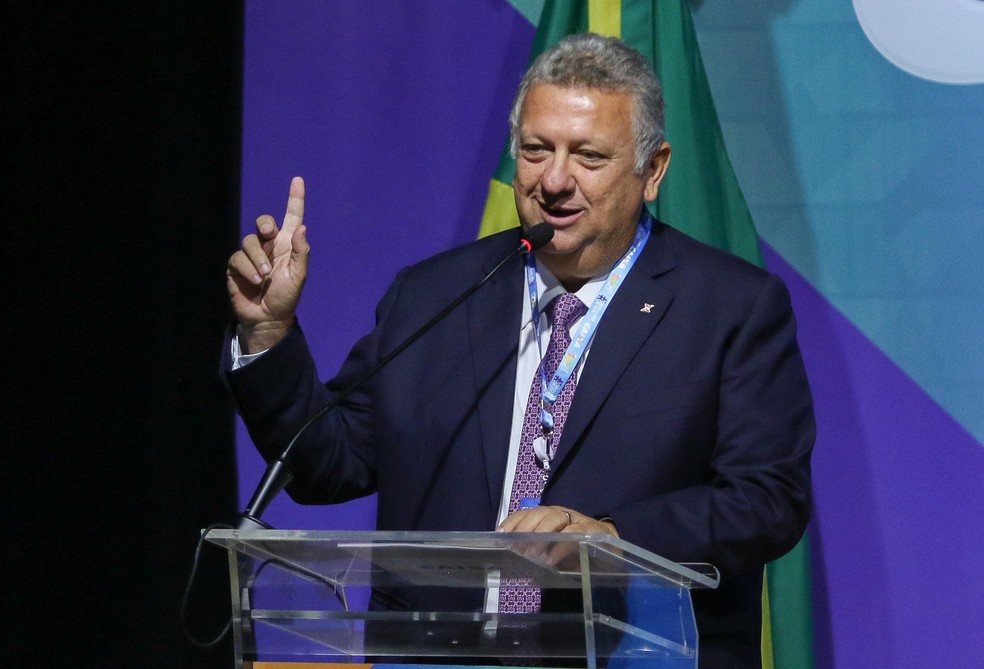 O presidente da Caixa, Carlos Vieira — Foto: José Cruz/Agência Brasil