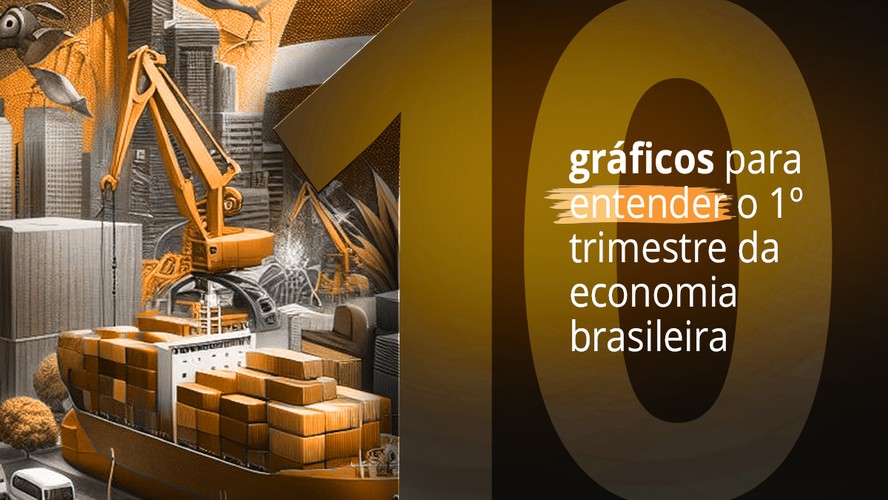 Dez gráficos para entender o 1º trimestre da economia brasileira