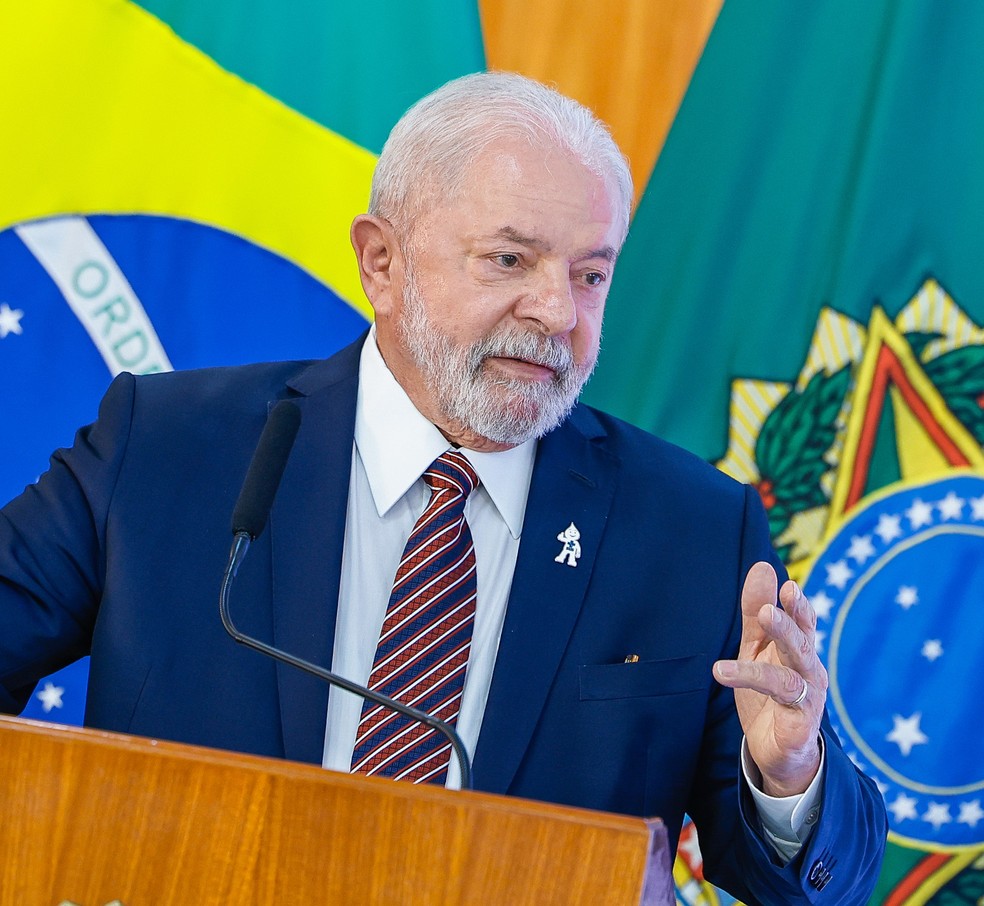Lula: governo trabalha para aprovar a reforma tributária com o objetivo de “criar um ambiente mais dinâmico e descomplicado para o setor empresarial” — Foto: Ricardo Stuckert/PR