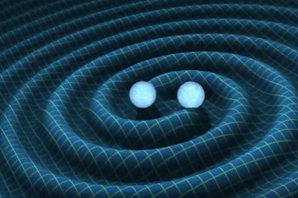 onda_gravitacional.png — Foto: Reprodução - LIGO/Caltech
