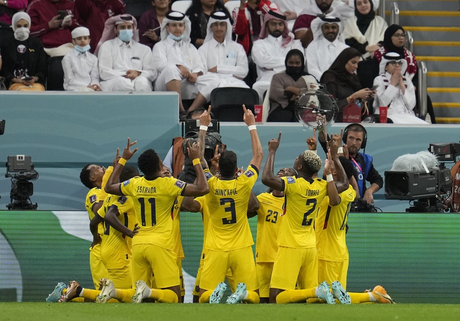 Equador X Catar: saiba de quem são os dois primeiros gols da Copa