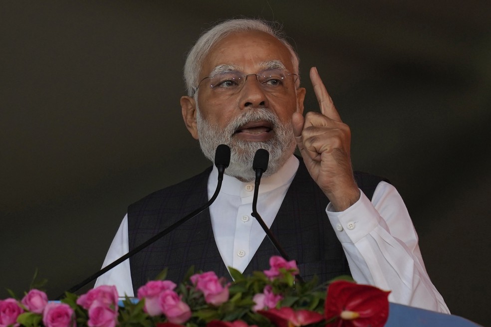 Narendra Modi, Indian Prime Minister — Photo: Rafiq Maqbool/AP