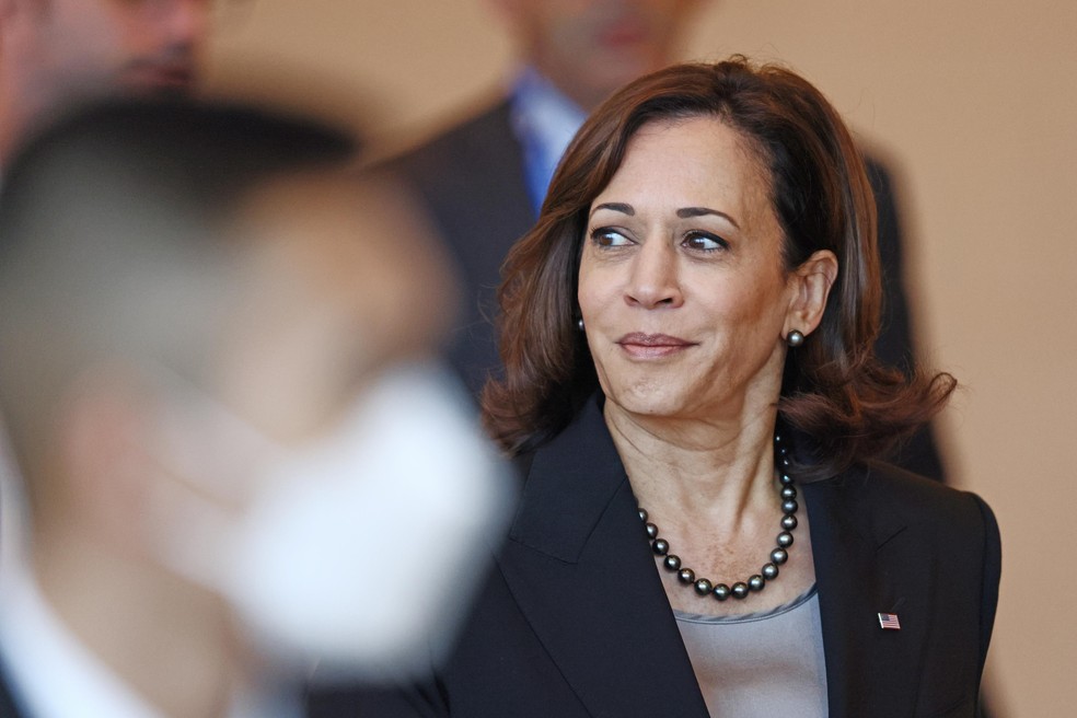 Kamala Harris — Foto: Jack Taylor/AP