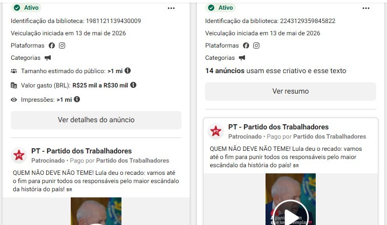 PT faz ofensiva nas redes contra Flávio após divulgação de pedido de dinheiro a Vorcaro