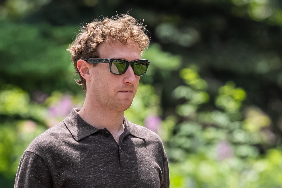 Mark Zuckerberg, CEO da Meta Platforms — Foto: David Paul Morris/Bloomberg