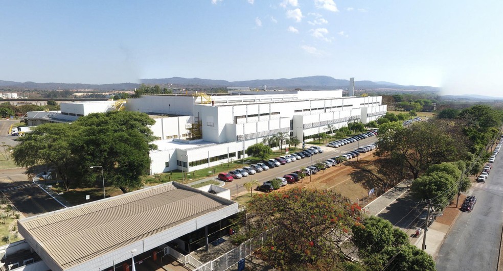 Fábrica da Novo Nordisk em Montes Claros (MG) — Foto: Divulgação