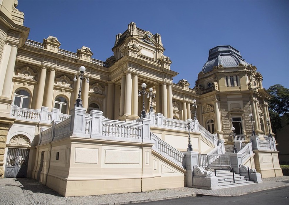 Palácio Guanabara, sede do governo do Rio de Janeiro — Foto: Ana Branco/Agência O Globo