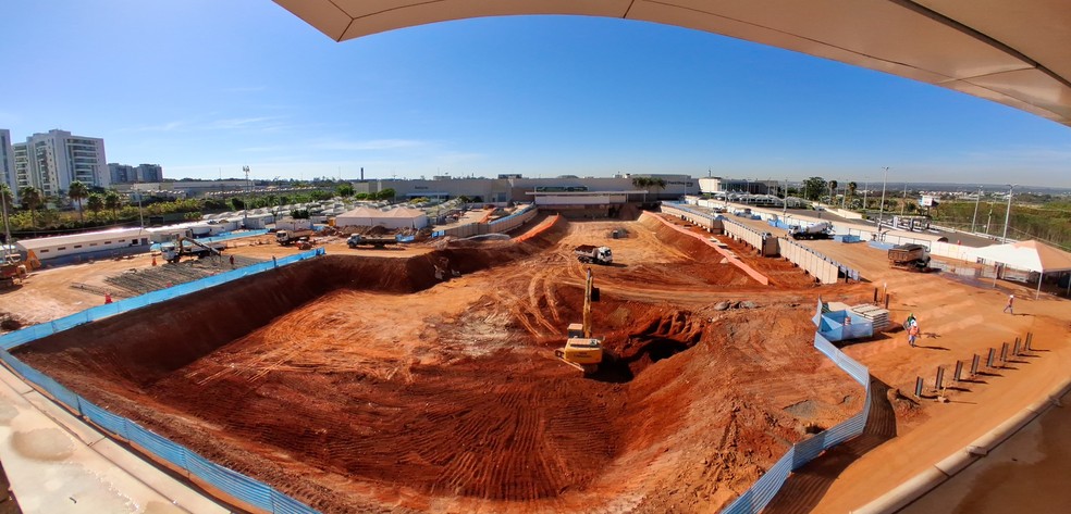 O ParkShopping, em Brasília, também passa por obras de expansão, que serão entregues em novembro de 2026 — Foto: Divulgação
