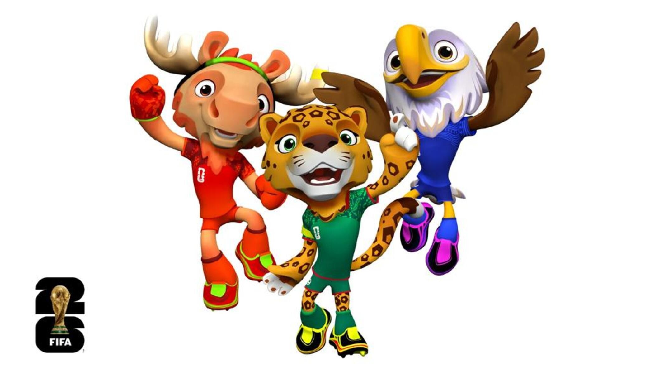 Quem são os mascotes da Copa do Mundo 2026