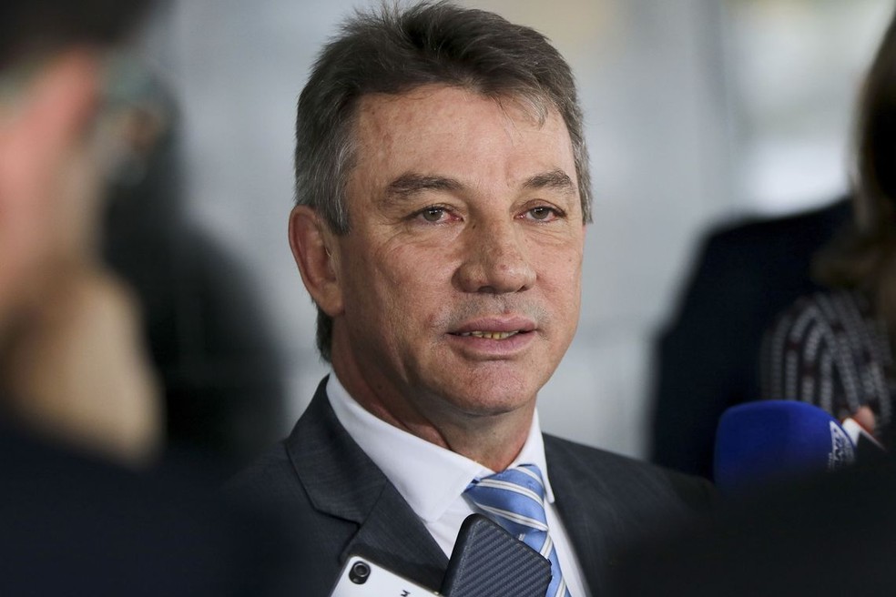 Foto do governador de Roraima, Antonio Denarium, investigado em ação de cassação no TSE.