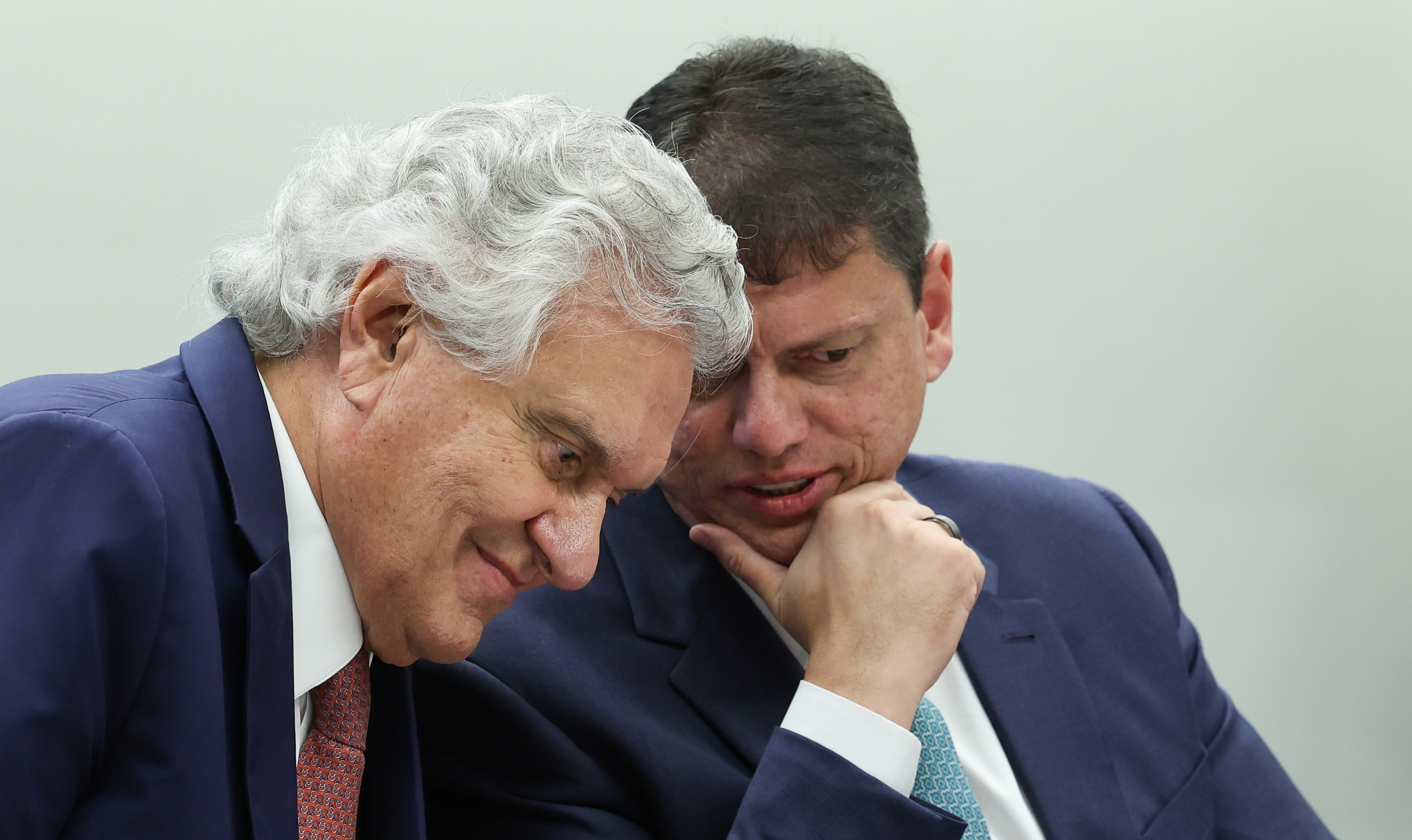 Tarcísio avalia pré-candidatura de Caiado como positiva