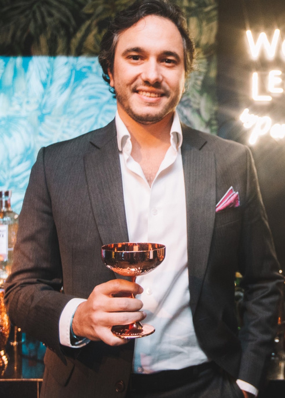 Raphael Vidigal, da Pernod Ricard Brasil, idealizou o Le Cercle. “É uma plataforma que privilegia os consumidores mais próximos das bebidas mais sofisticadas do grupo” — Foto: Divulgação