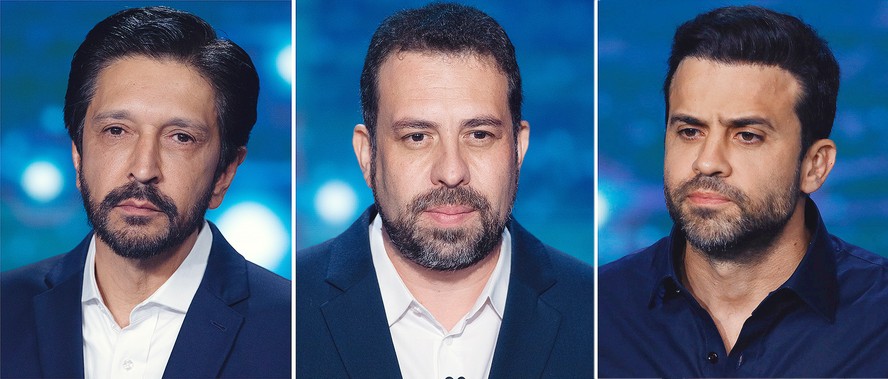 Pesquisa Quaest para Prefeitura de SP mostra que Nunes (24%), Boulos (23%)  e Marçal (20%) se mantêm em empate técnico na liderança | Eleições 2024 |  Valor Econômico