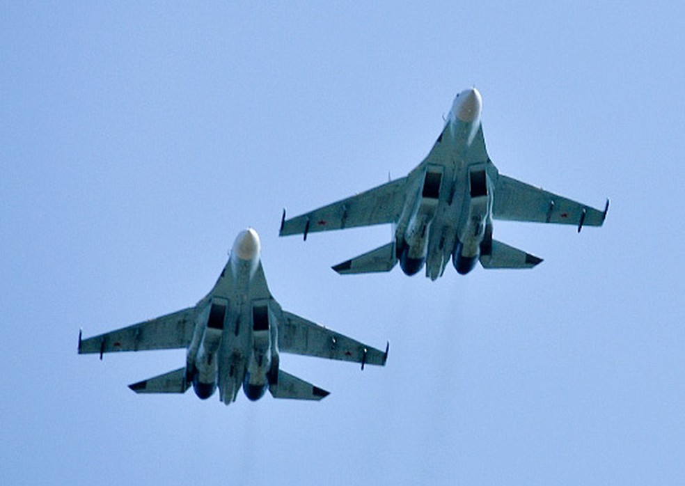 Força Aérea dos EUA coloca um Sukhoi Su-27 Flanker da Ucrânia em