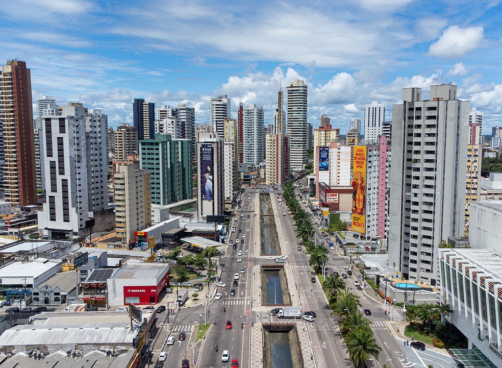 Vista de Belém, no Pará — Foto: Wellyngton Coelho/Agencia Pará