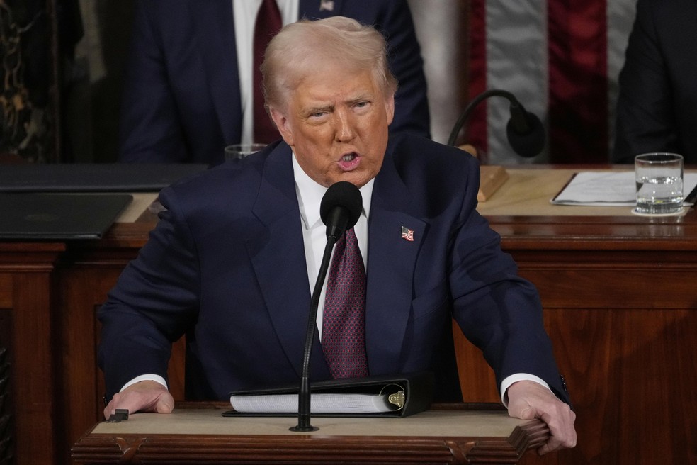 Donald Trump  — Foto: Julia Demaree Nikhinson/AP
