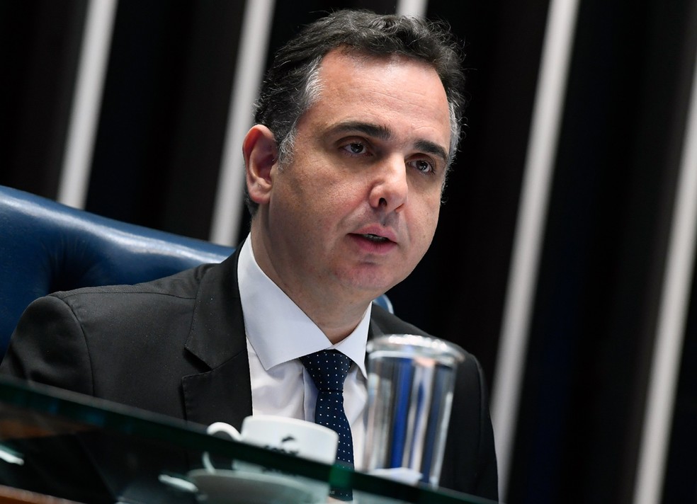 Pacheco — Foto: Marcos Oliveira/Agência Senado