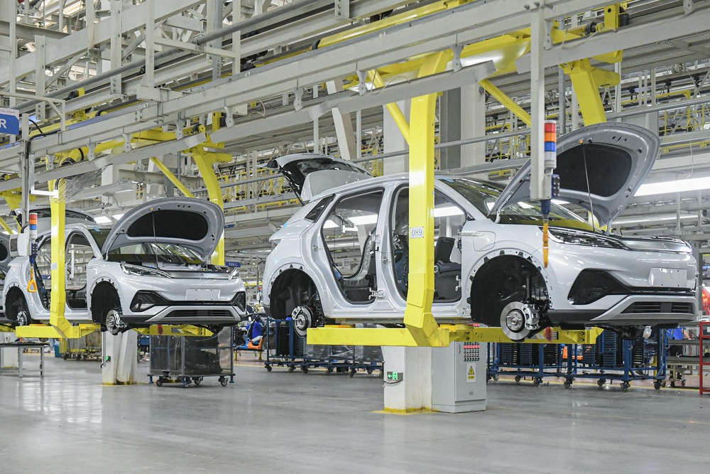 New Energy Vehicle Industry in Hefei — Foto: NurPhoto/NurPhoto via Getty Images