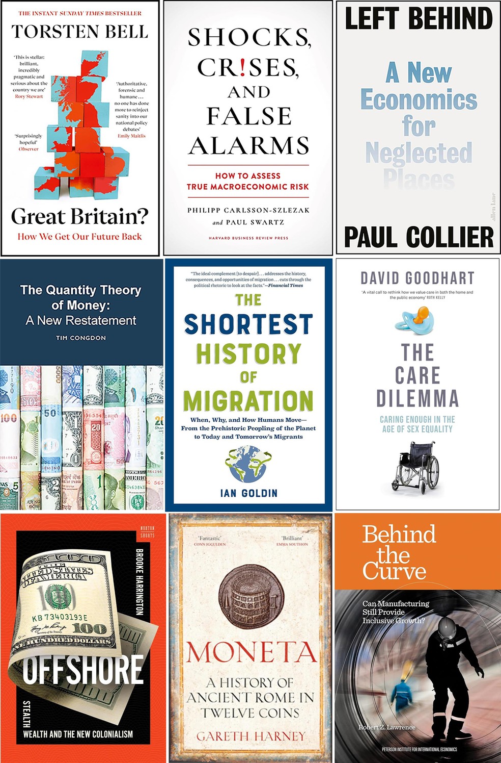 Os melhores livros de economia de 2024, segundo Martin Wolf | Eu ...