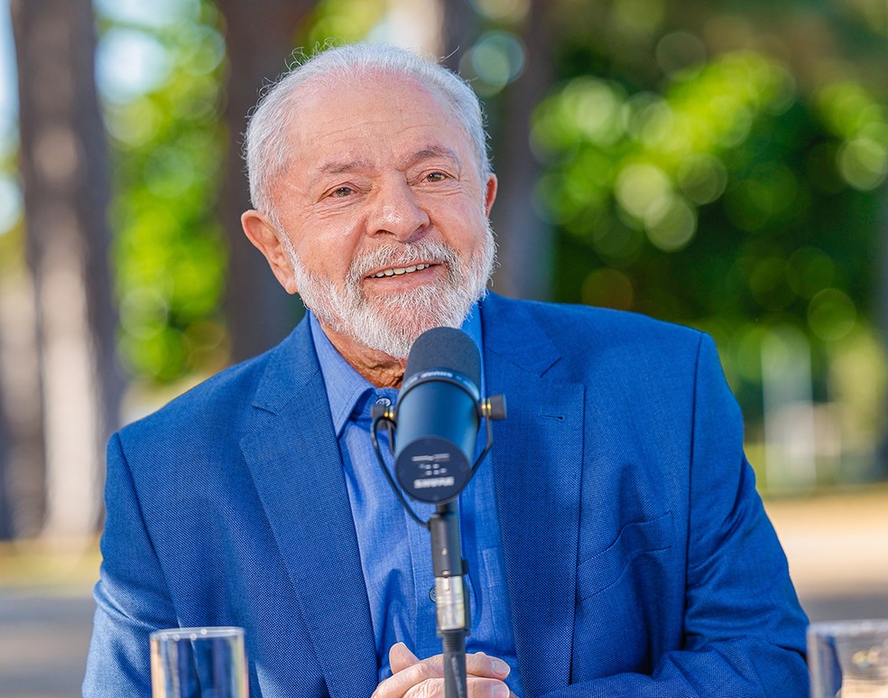 O presidente Luiz Inácio Lula da Silva está no Rio para a cúpula do G20 — Foto: Ricardo Stuckert/Presidência