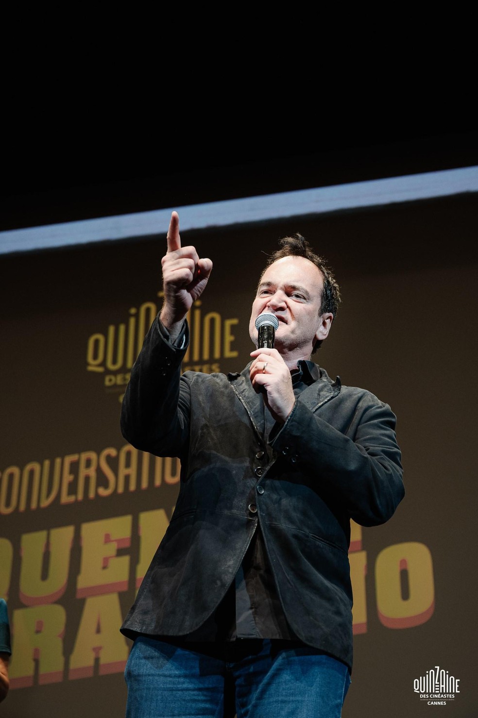 Em livro, Quentin Tarantino destaca admiração por cineastas como Brian De Palma e Don Siegel — Foto: Crédito: Guillaume Lutz/Divulgação/Quinzaine des Realizateurs