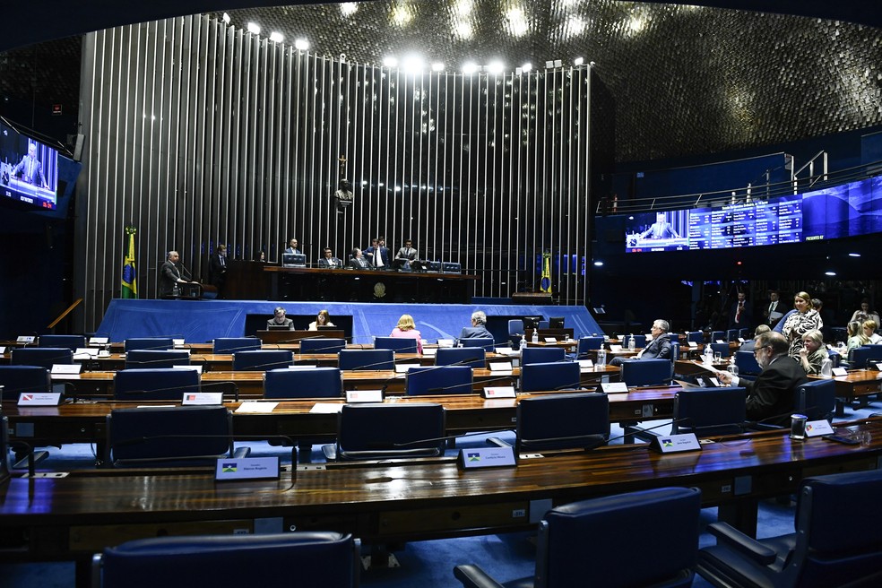 Plenário do Senado — Foto: Roque de Sá/Agência Senado