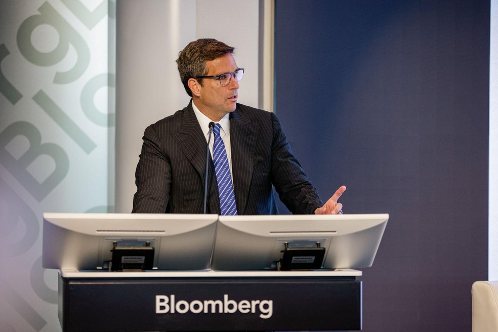 Roberto Campos Neto, presidente do Banco Central — Foto: Tuane Fernandes/Bloomberg