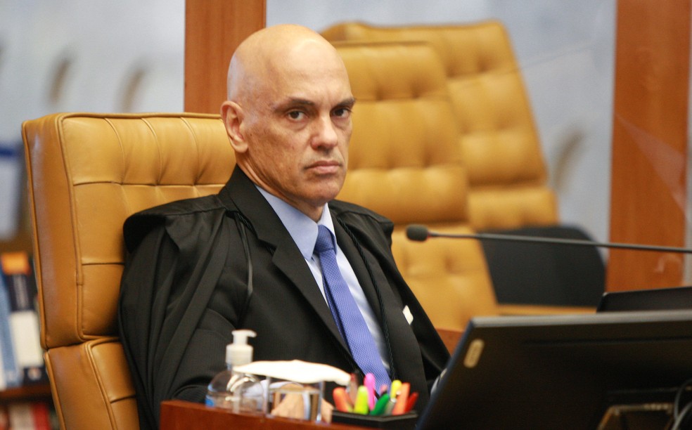 O ministro do Supremo Tribunal Federal, Alexandre de Moraes, intimou a plataforma de vídeos Rumble a indicar um representante legal no país — Foto: Flickr/STF