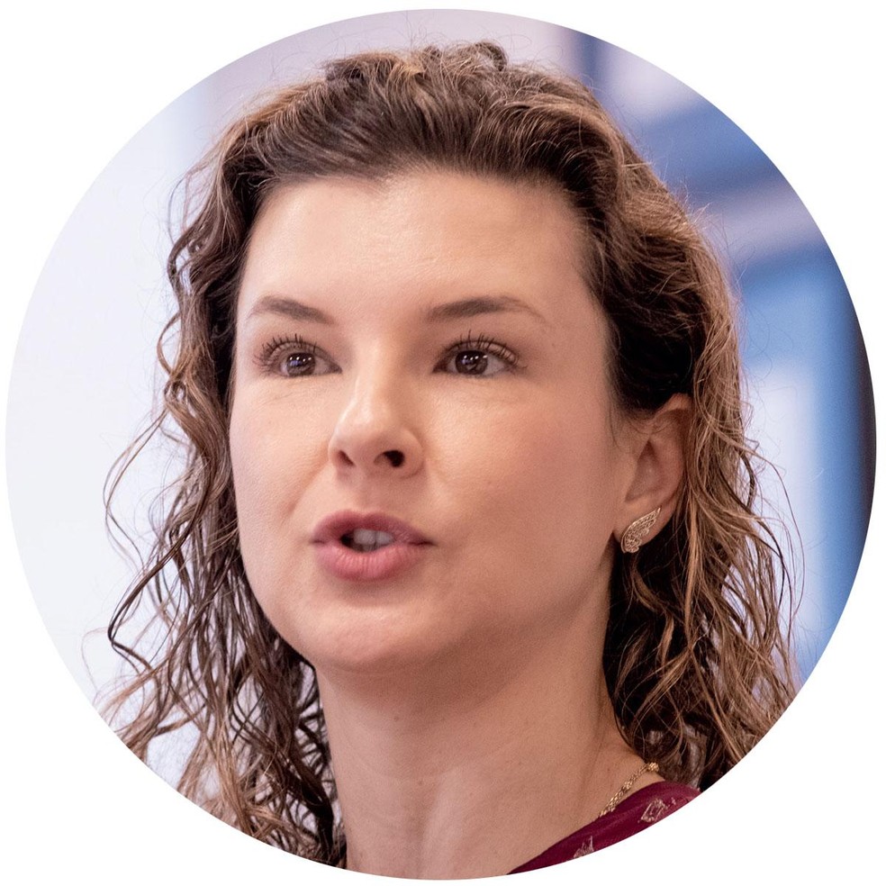 Marcela Porto, diretora de comunicação e marca da Suzano: "Praticar a escuta é importante. Muitas vezes, as conexões [estão] dentro do negócio" — Foto: Ana Paula Paiva/Valor