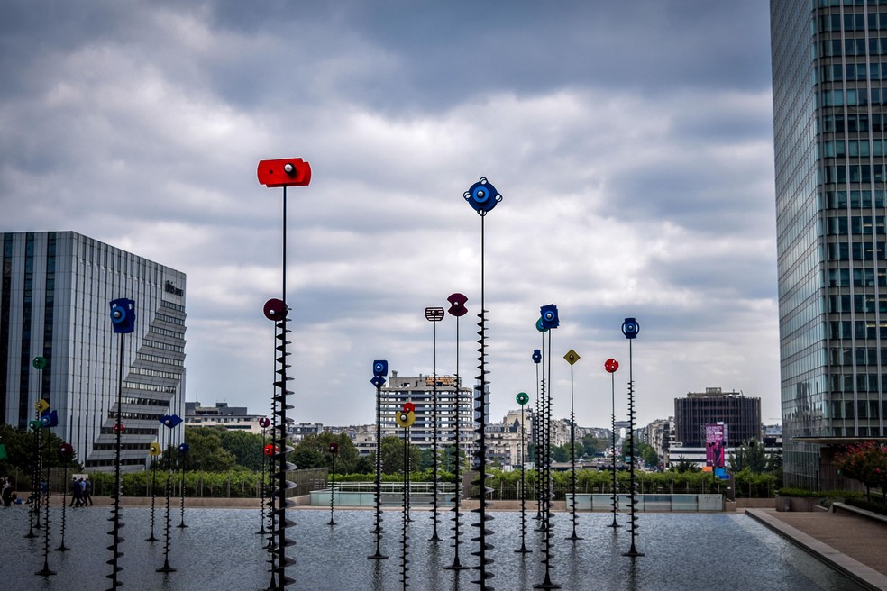 Bairro La Defense em Paris — Foto: Pixabay/ Pixabay