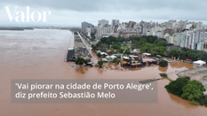 Veja imagens de como as chuvas afetaram a cidade de Porto Alegre