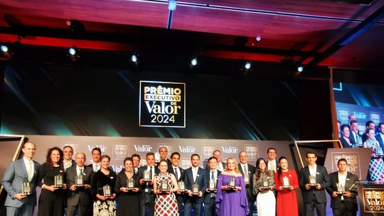 ‘Executivo de Valor’ premiou 24 líderes por suas atuações em seus setores; veja os vencedores