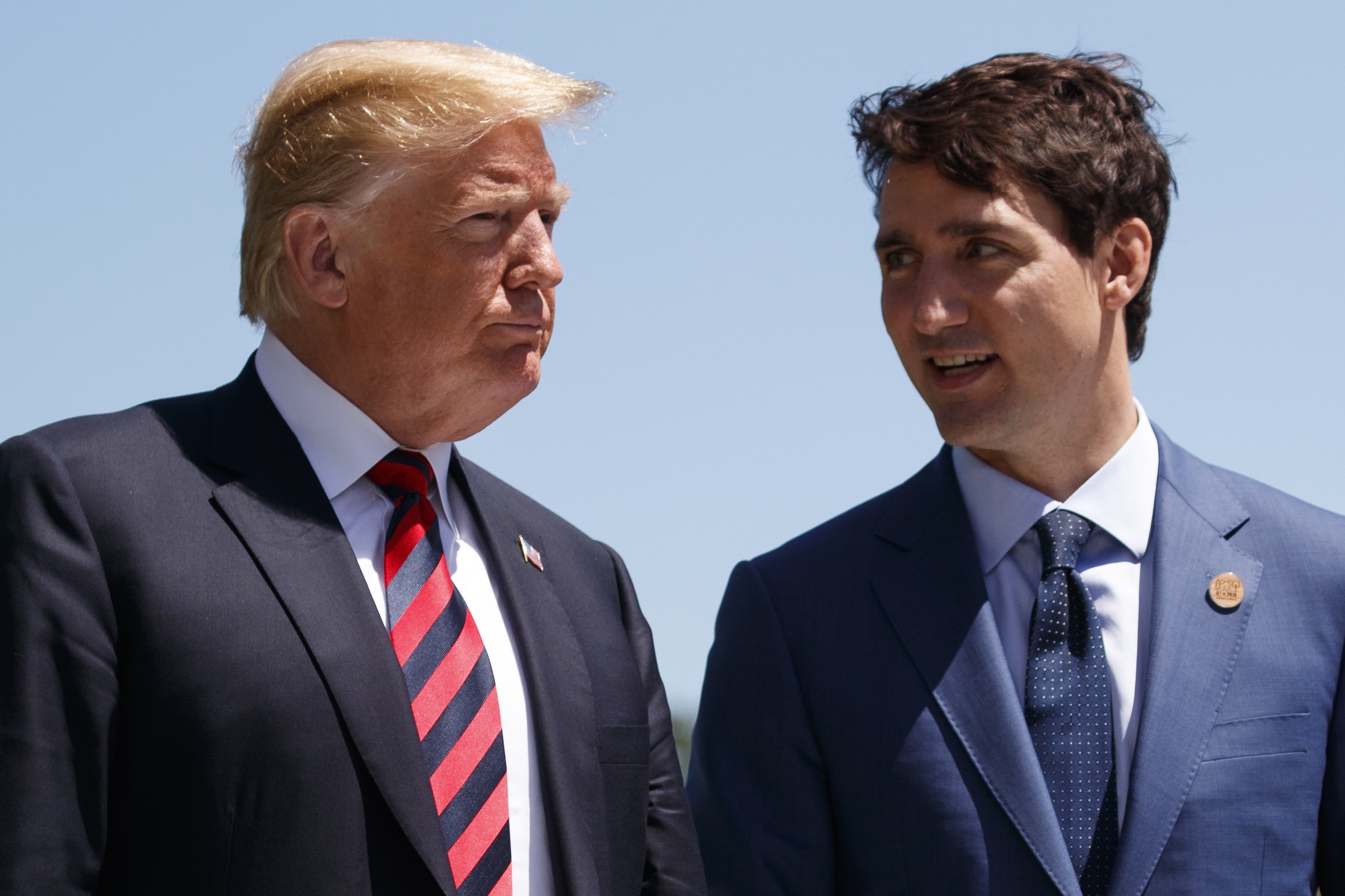 Trump e Trudeau devem conversar novamente nesta segunda-feira