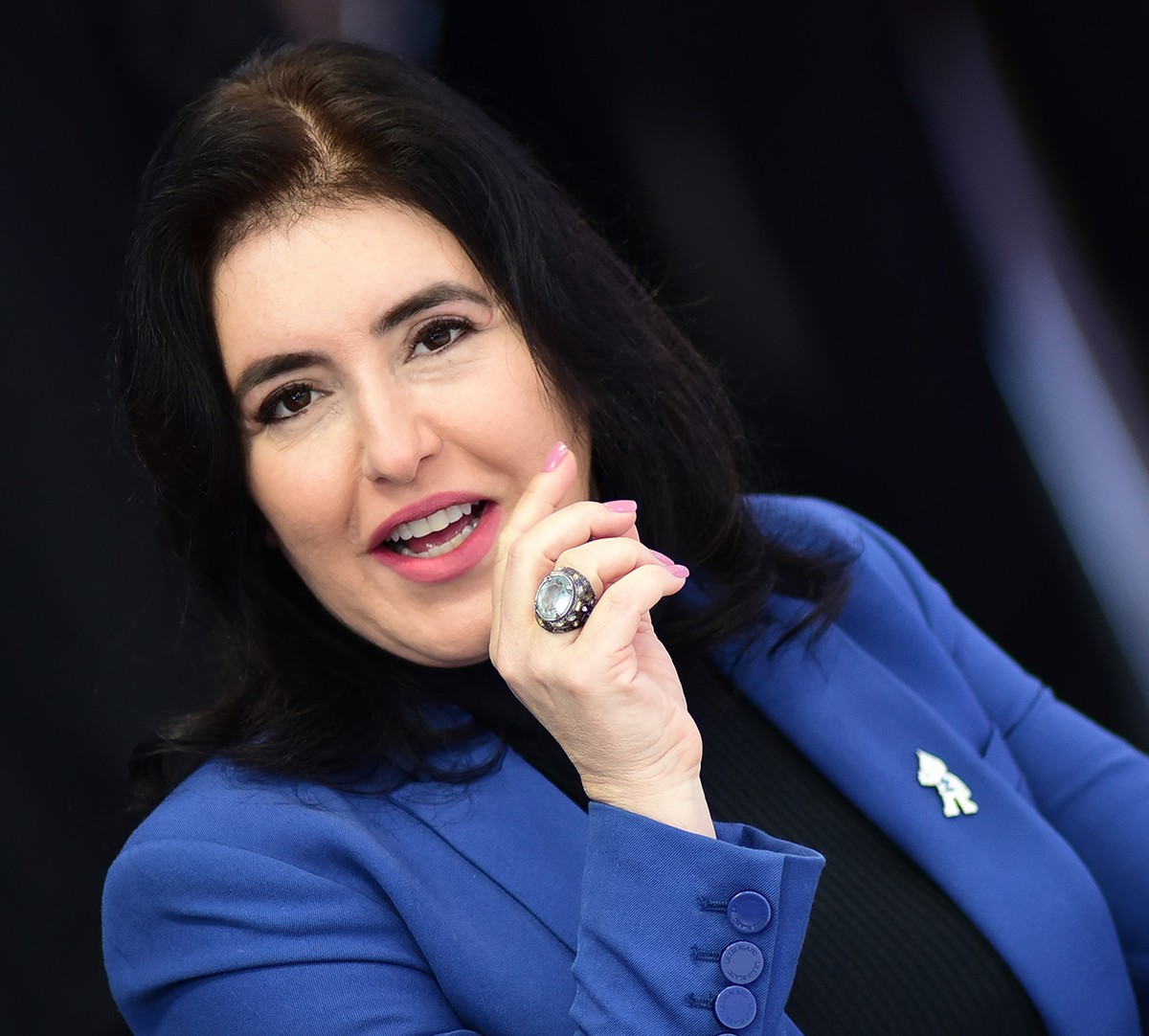 Tebet vê queda do juro com arcabouço Impresso Valor Econômico