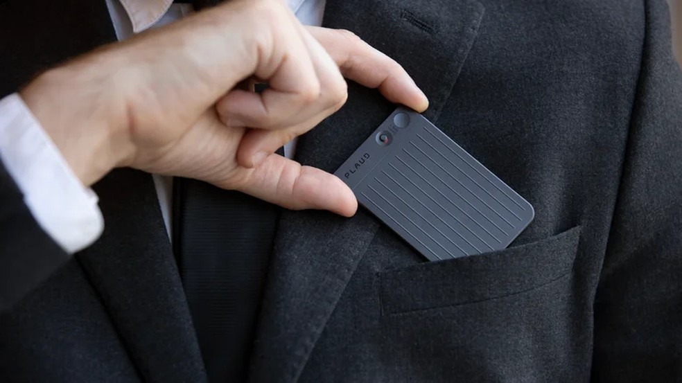 PLAUD AI: gravador de voz inteligente que utiliza IA para transcrever e resumir conversas, reuniões e chamadas telefônicas — Foto: Divulgação