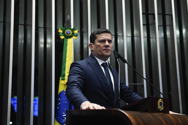 Senador Sergio Moro (União-PR) — Foto: Roque de Sá/Agência Senado
