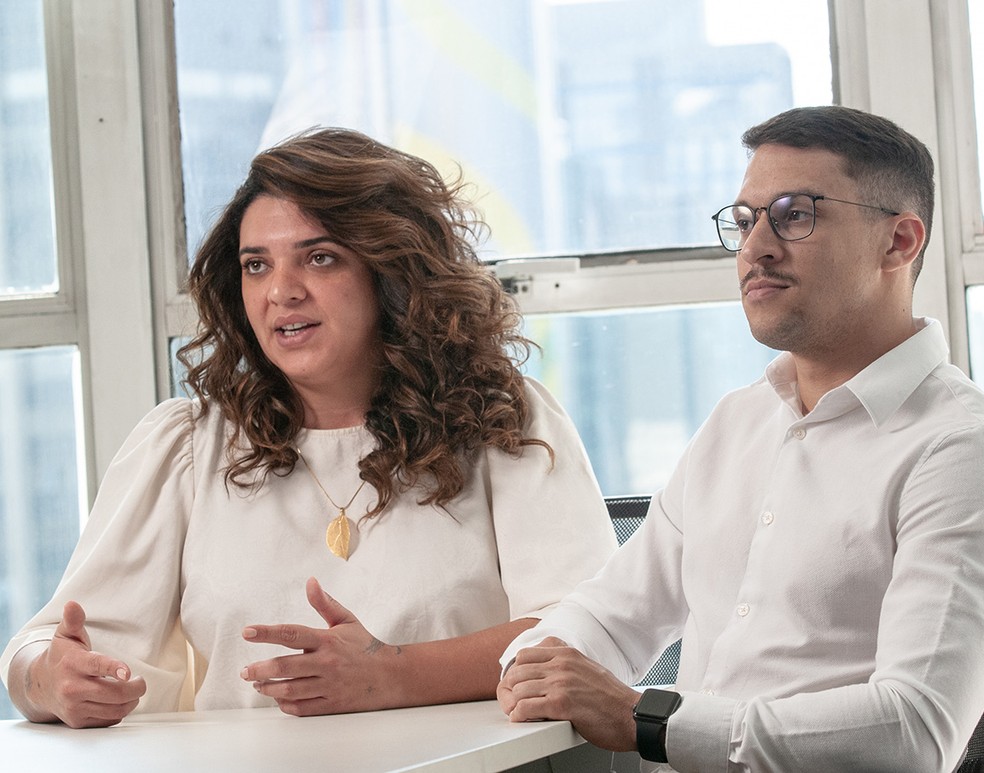 Salgo (esq.) e Alves: com nova regulação de fundos, atualização dos ativos a valor de mercado vai se tornar mais sensível — Foto: Gabriel Reis/Valor