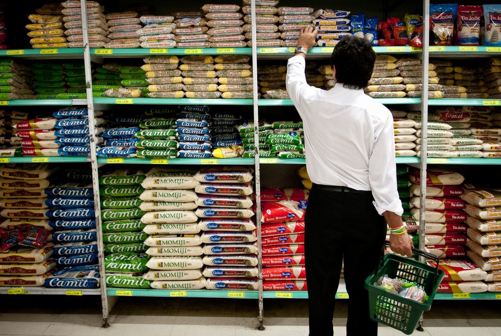 Índice de Preços ao Consumidor Semanal (IPC-S) desacelerou para 0,08% no encerramento de maio  — Foto: Agência Brasil