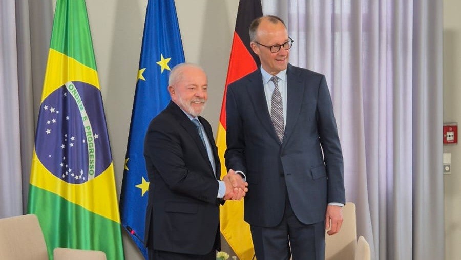 Lula e chanceler alemão se reúnem em Hannover