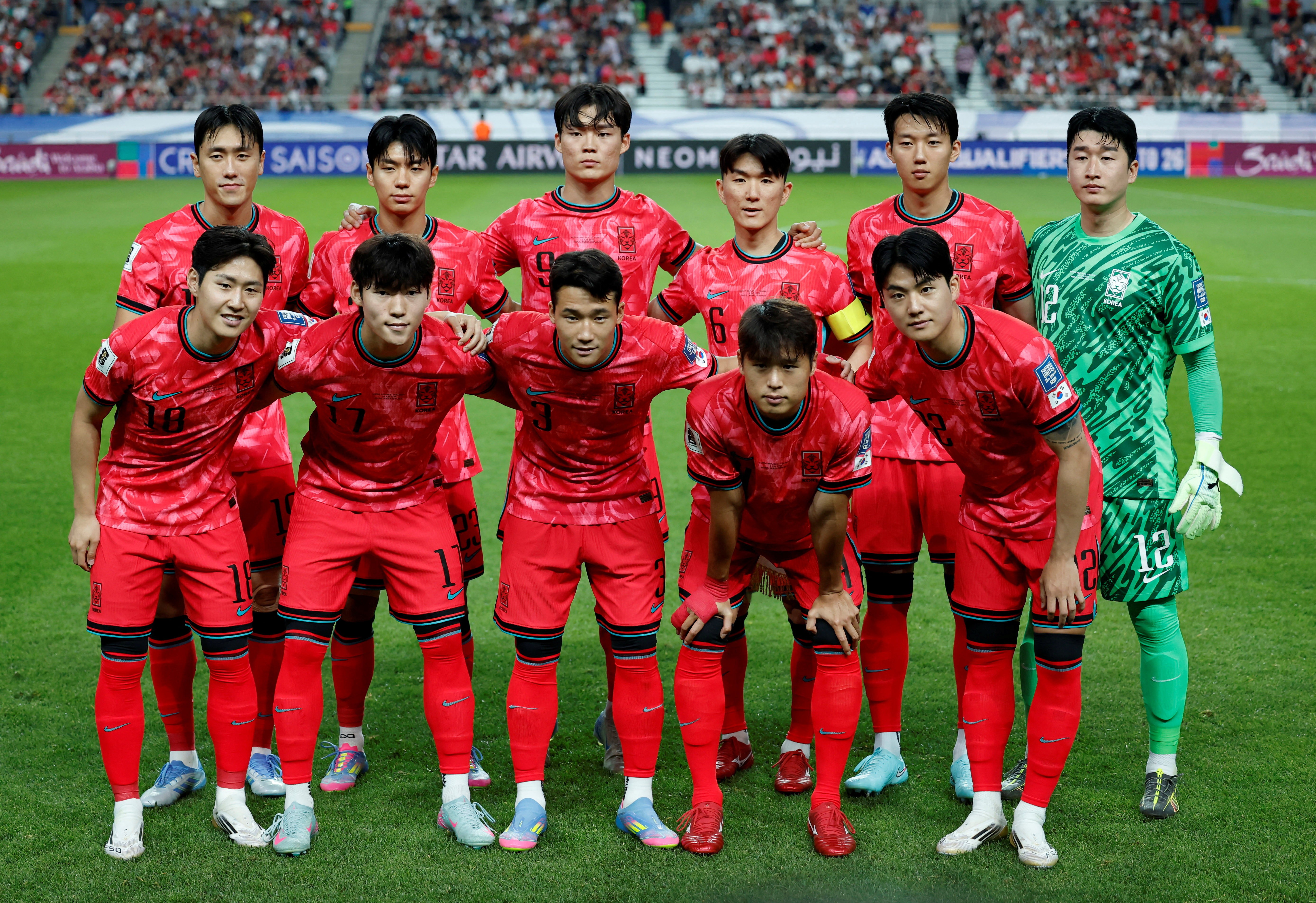 Por que o vermelho na Coreia do Sul é cor de orgulho no fute