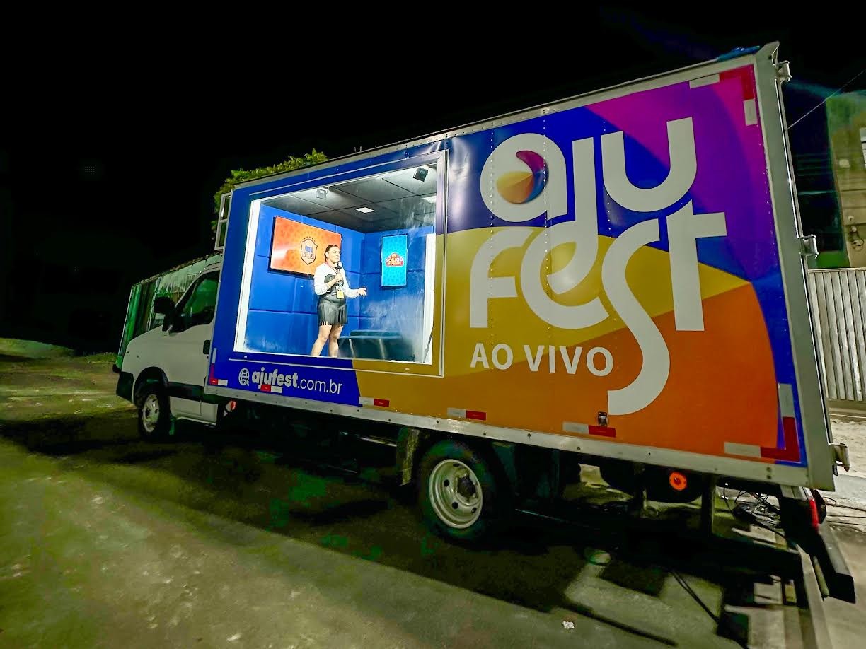 AJUFEST lança unidade móvel para transmissões ao vivo