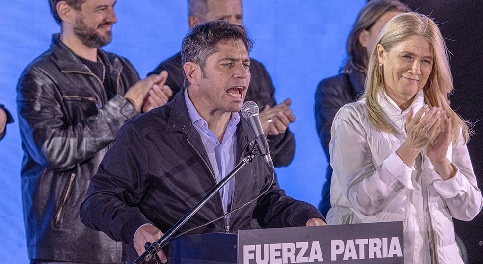 Axel Kicillof, governador da província de Buenos Aires, é o principal nome da oposição peronista, e assusta mercados — Foto: Sarah Pabst/Bloomberg