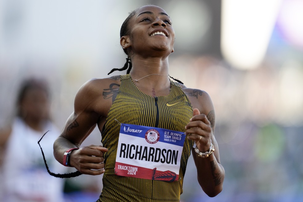 Sha'Carri Richardson — Foto: AP Photo/George Walker IV, Arquivo