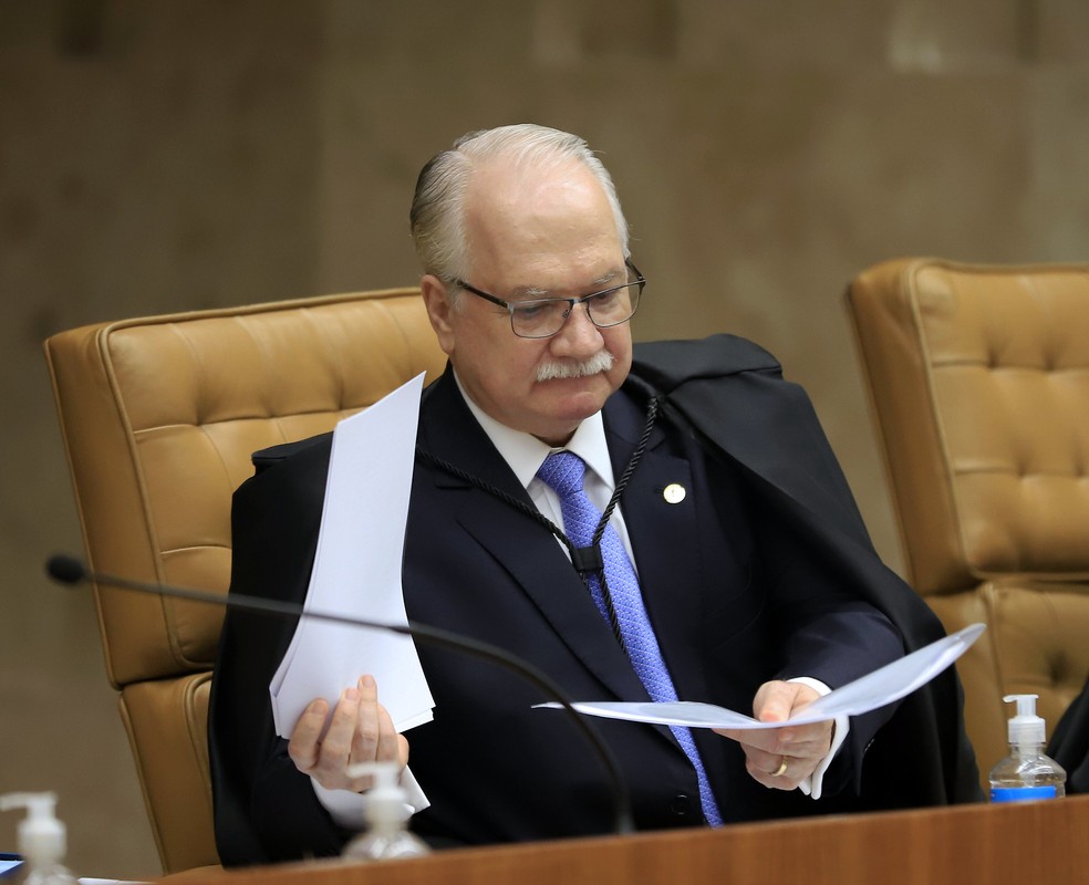 Ministro Edson Fachin, do STF, já adiantou que acompanhará o relator — Foto: Rosinei Coutinho/SCO/STF