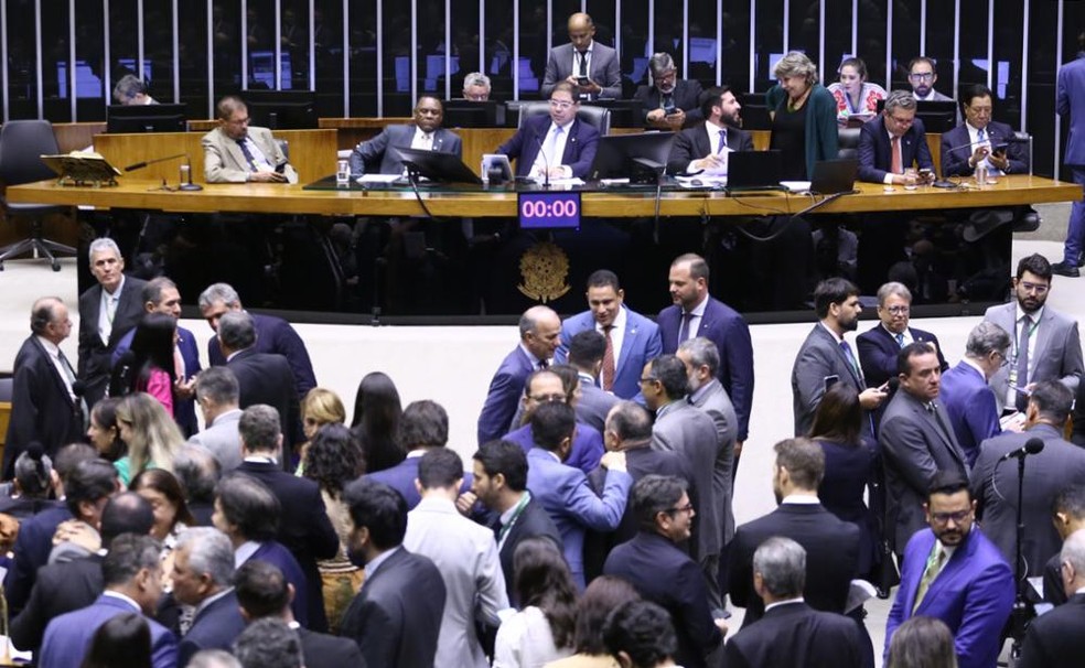 Câmara dos Deputados: urgência para aprovar projeto de proteção às crianças — Foto: Vinicius Loures/Câmara dos Deputados